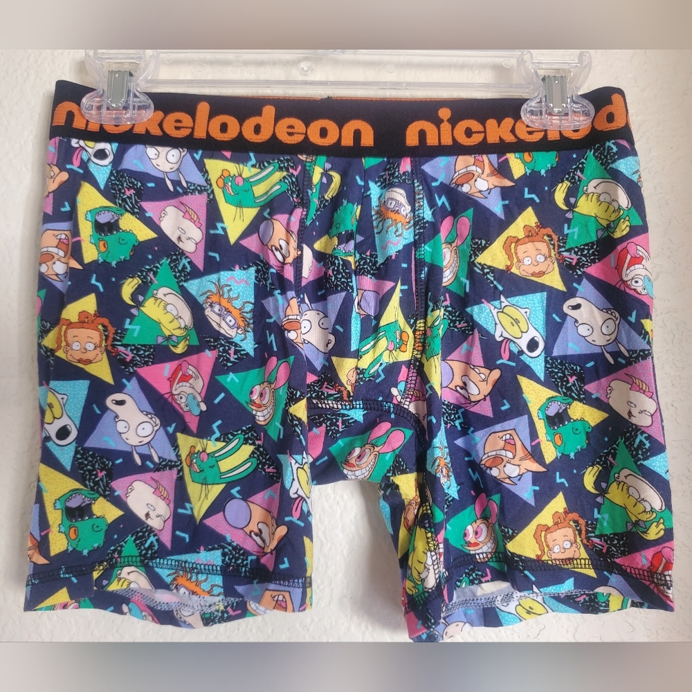 Classic Nickelodeon Cartoon Character Boxer Briefs - Bioworld